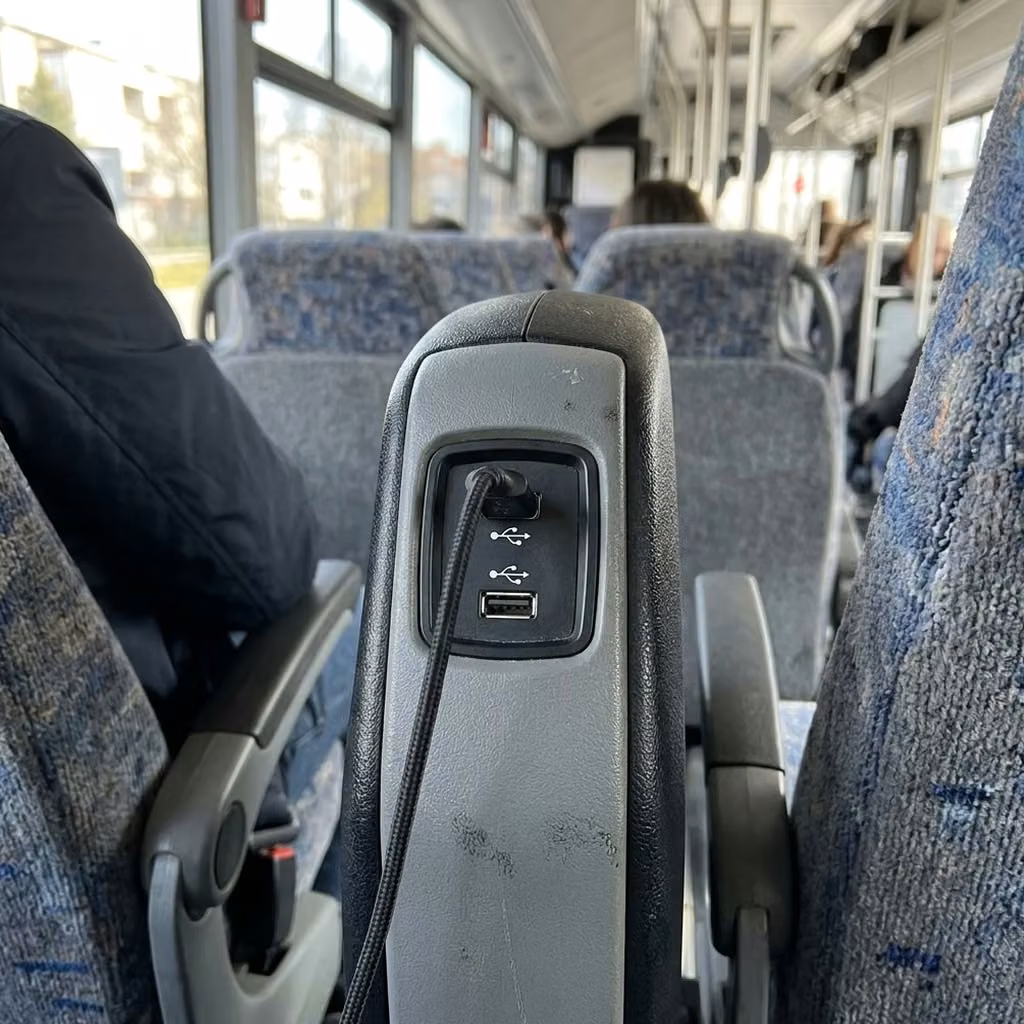 alabaster 35 passenger minibus usb charging