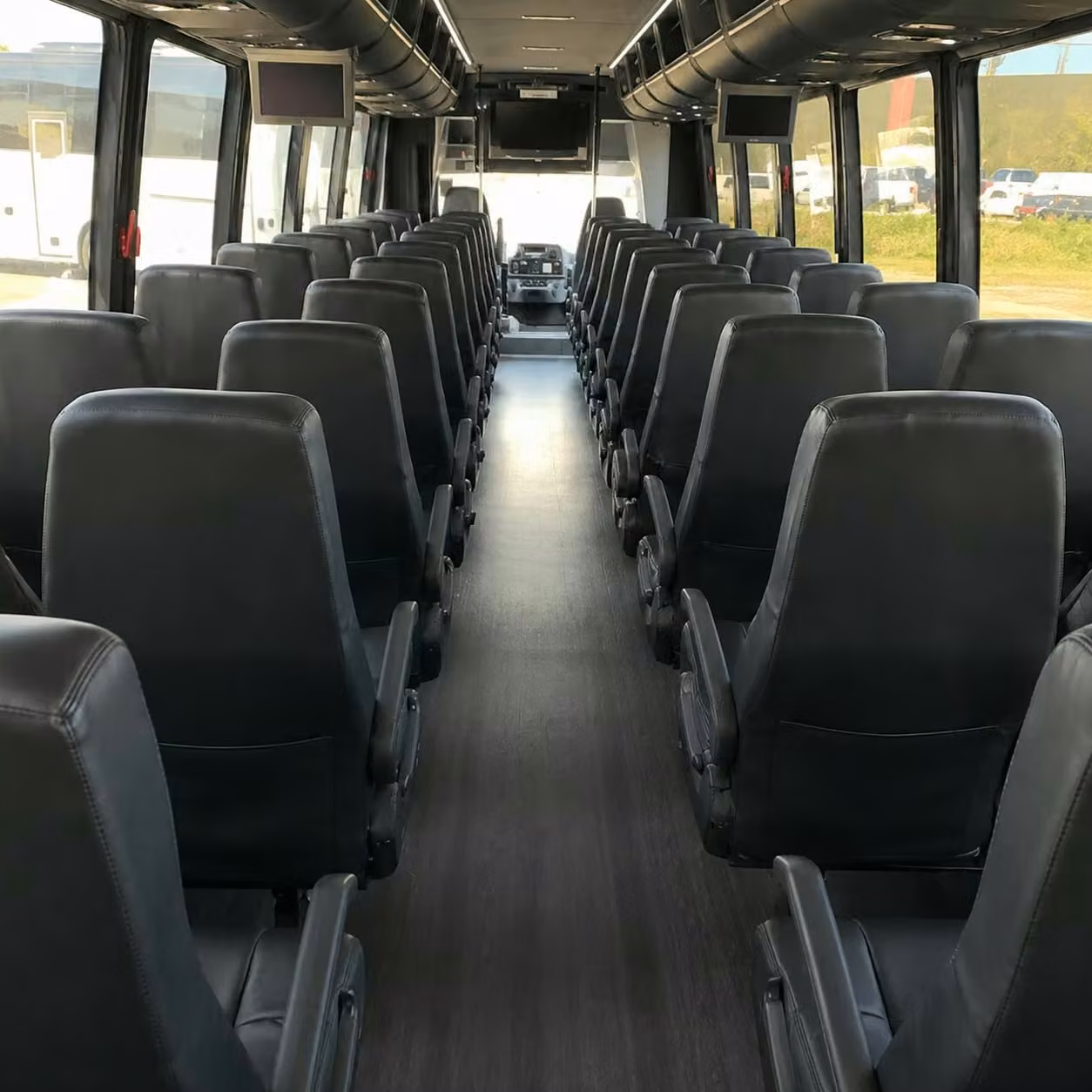 alabaster minibus interior 2