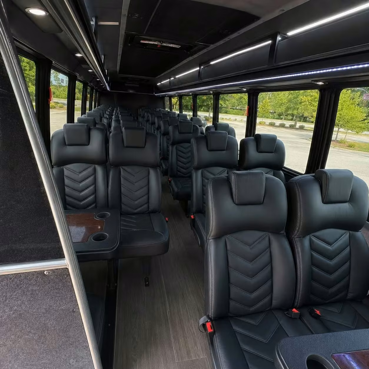 alabaster minibus interior 3